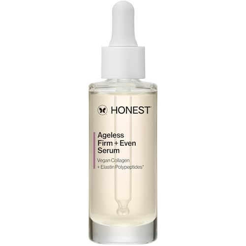 Honest Beauty Ageless Firm and Smooth Cream | Powered by Vegan Collagen and Elastin Polypeptides | Firmer, Smoother Looking Skin | Fragrance Free, EWG Verified, Vegan, Cruelty-Free | 1.7 fl oz