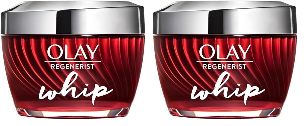 Olay Regenerist Whip Face Moisturizer Cream with Sunscreen SPF 25, 1.7 oz