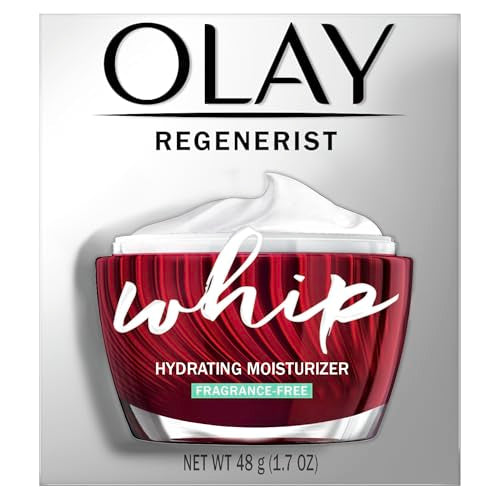 Olay Regenerist Whip Face Moisturizer Cream with Sunscreen SPF 25, 1.7 oz