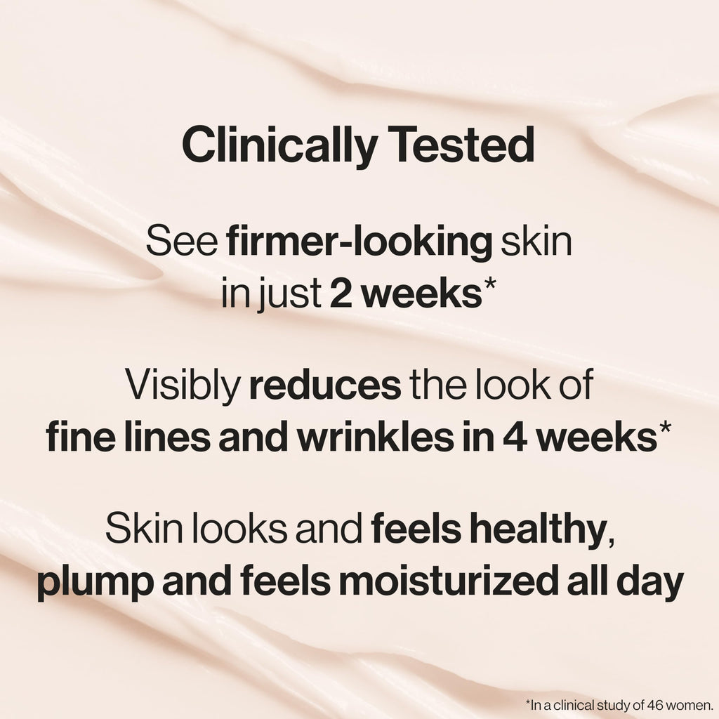Honest Beauty Ageless Firm and Smooth Cream | Powered by Vegan Collagen and Elastin Polypeptides | Firmer, Smoother Looking Skin | Fragrance Free, EWG Verified, Vegan, Cruelty-Free | 1.7 fl oz
