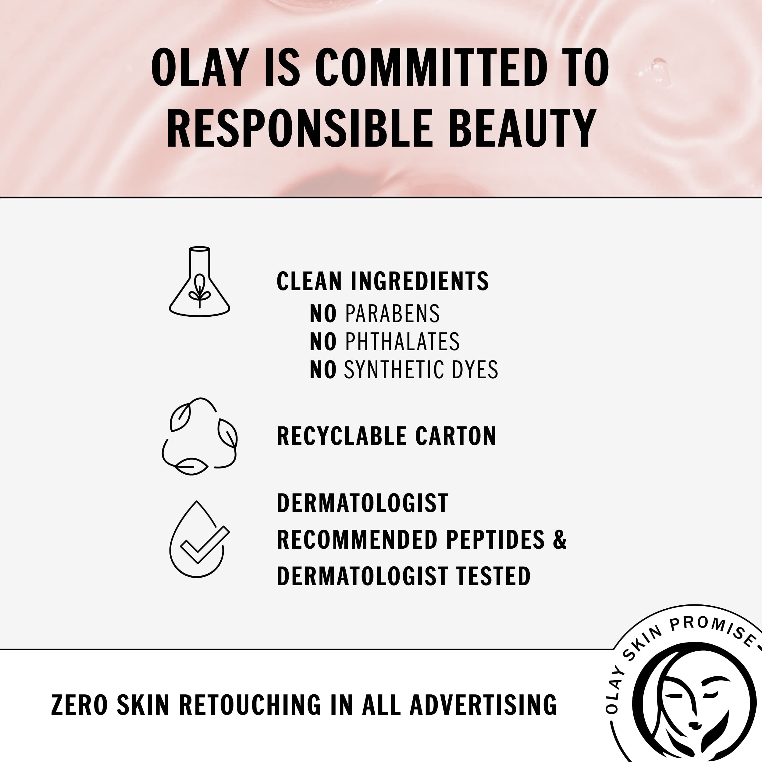 Olay Regenerist Whip Face Moisturizer Cream with Sunscreen SPF 25, 1.7 oz