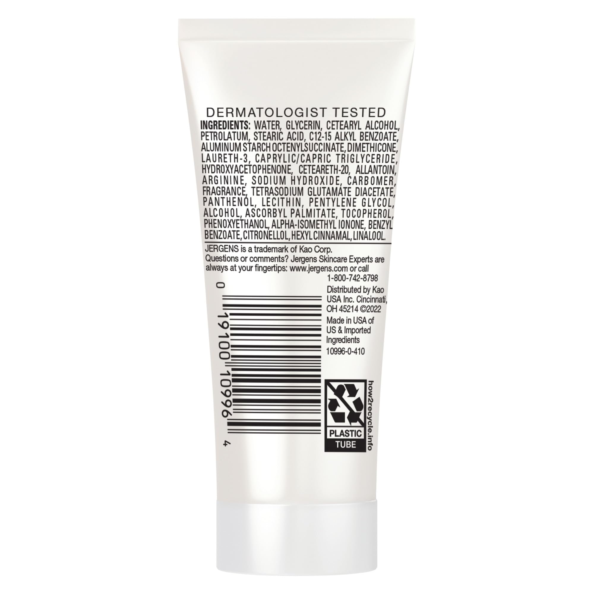 Jergens Ultra Healing Dry Skin Lotion, Hand and Body Moisturizer for Quick Absorption into Extra Dry Skin with Hydralucence Blend, Vitamins C, E and B5, White, 32oz